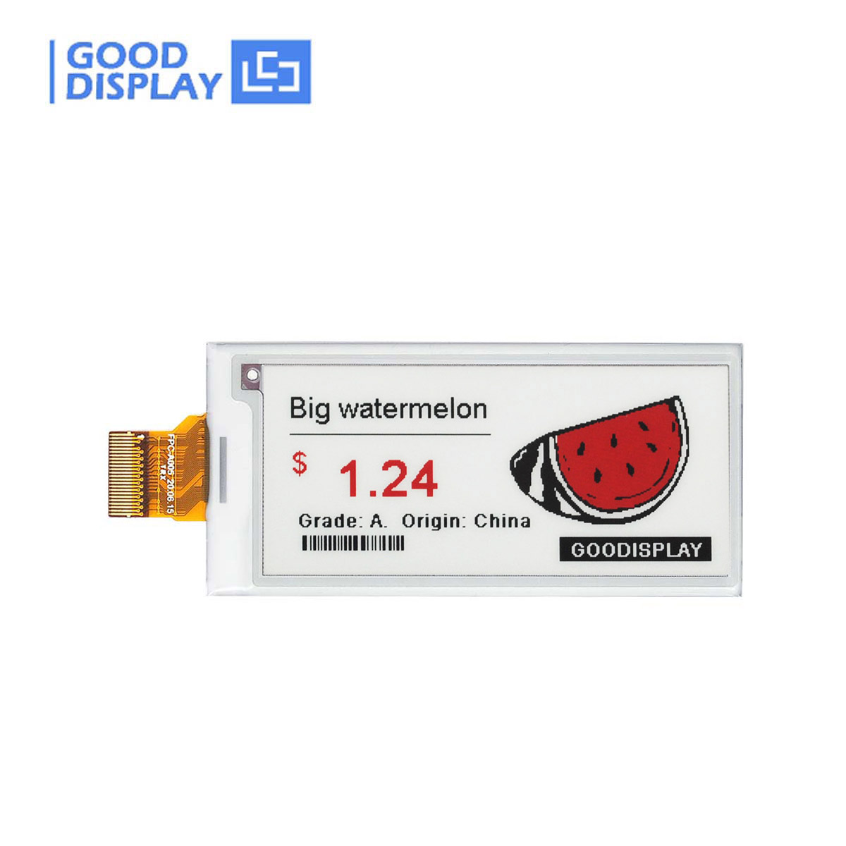 Display Epaper 2.9 - E-Ink Display Tablet 2,9 inch driekleuren