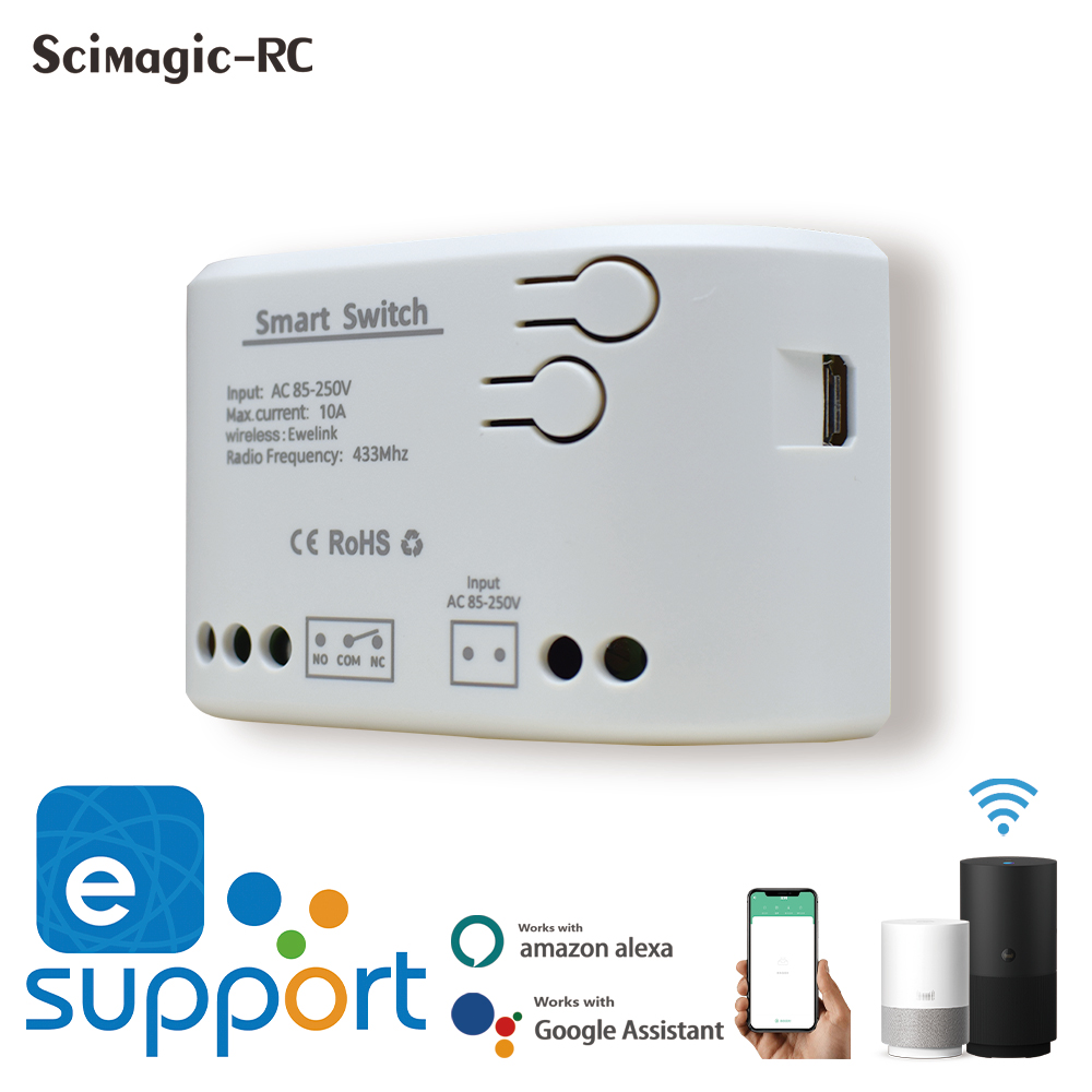 433Mhz Receiver Module - EWELINK Wifi Smart Relaismodule 1CH DC7-32V