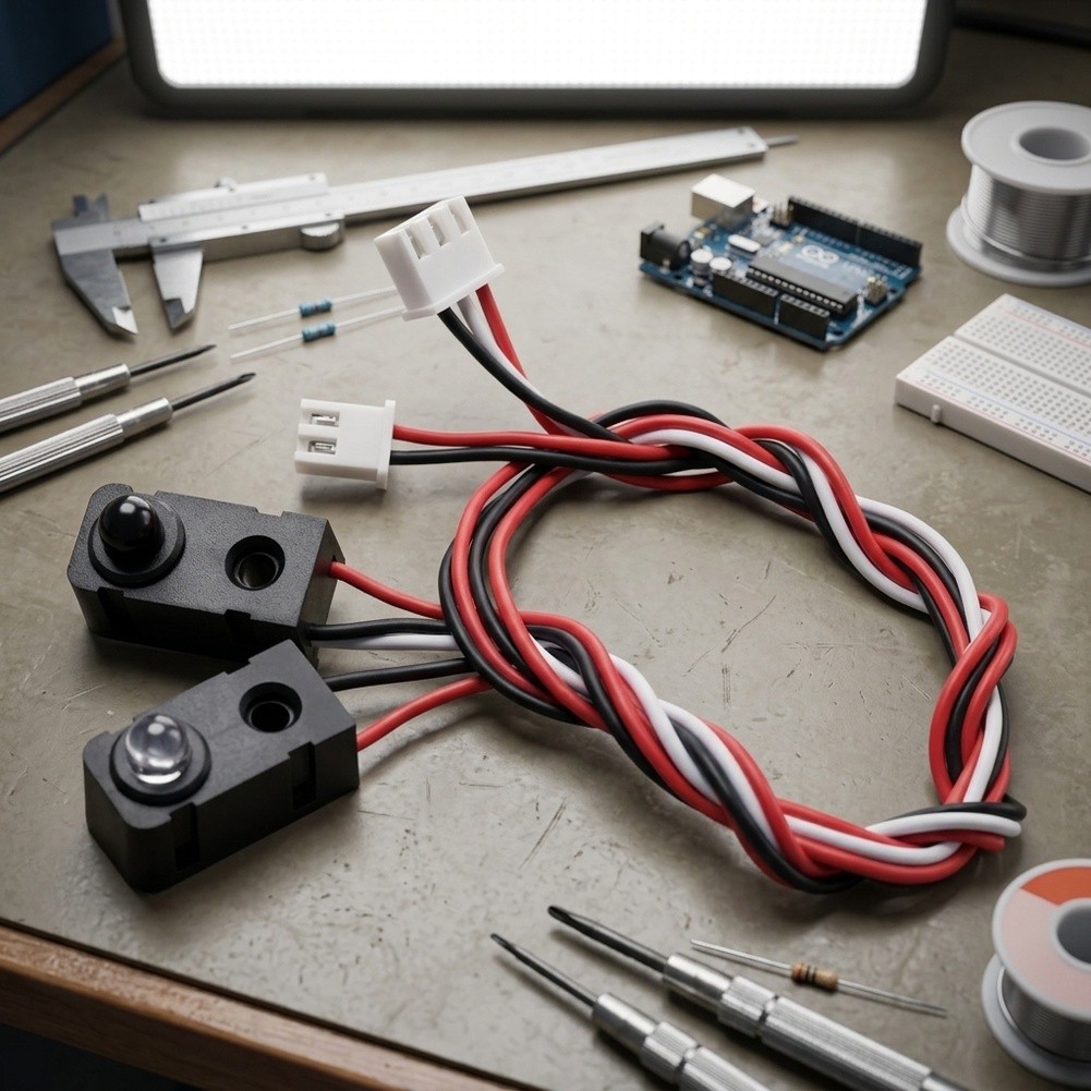 Home Automation Diy - 4 Paar Infrarood-straalsensorset Doorstraal-IR-schakelaar 5V DC