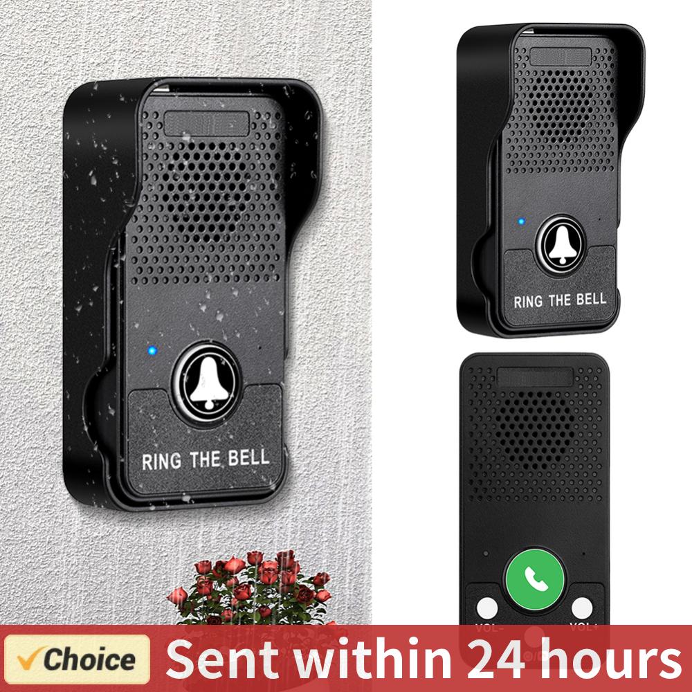 Smart Doorbell Wired - Draadloze deurbel Oplaadbare batterij Handsfree Full