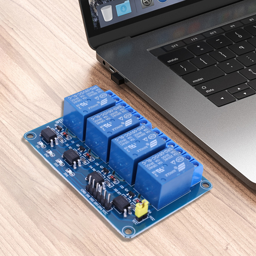 5V 12V 4 Kanaals Relaisbord me - Home Automation Arduino recensie en prijs