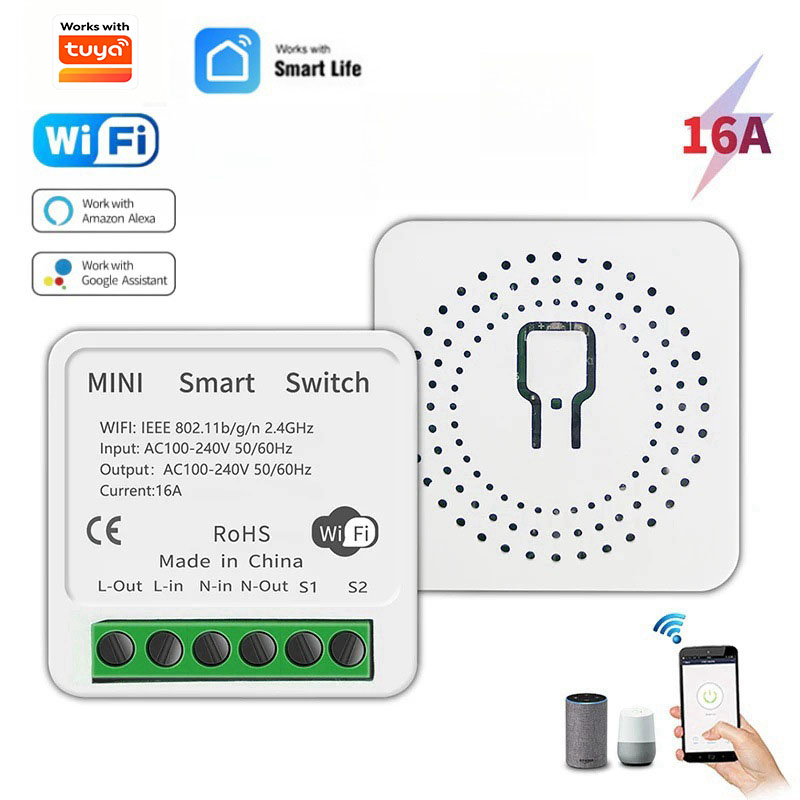 16A Tweewegbediening DIY WiFi  - Diy Home Automation Controller recensie en prijs