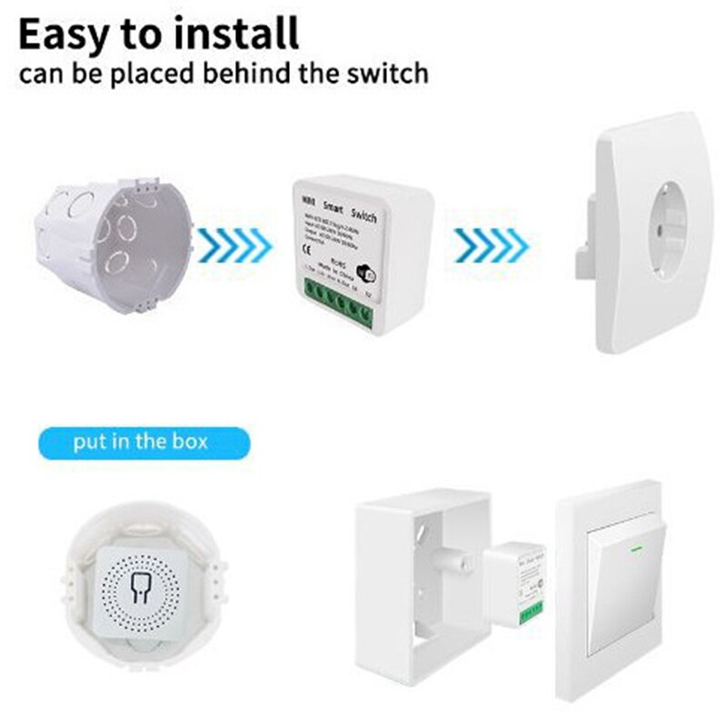 Tuya 16A Mini Wifi Smart Switc - Diy Home Automation Controller recensie en prijs