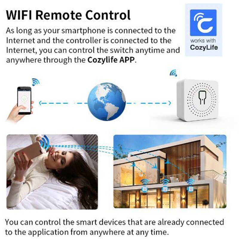 Tuya 16A Mini Wifi Smart Switc - Diy Home Automation Controller recensie en prijs