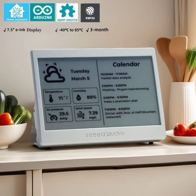 XIAO ESP32 ePaper-paneel 7,5-i - Home Automation Arduino recensie en prijs