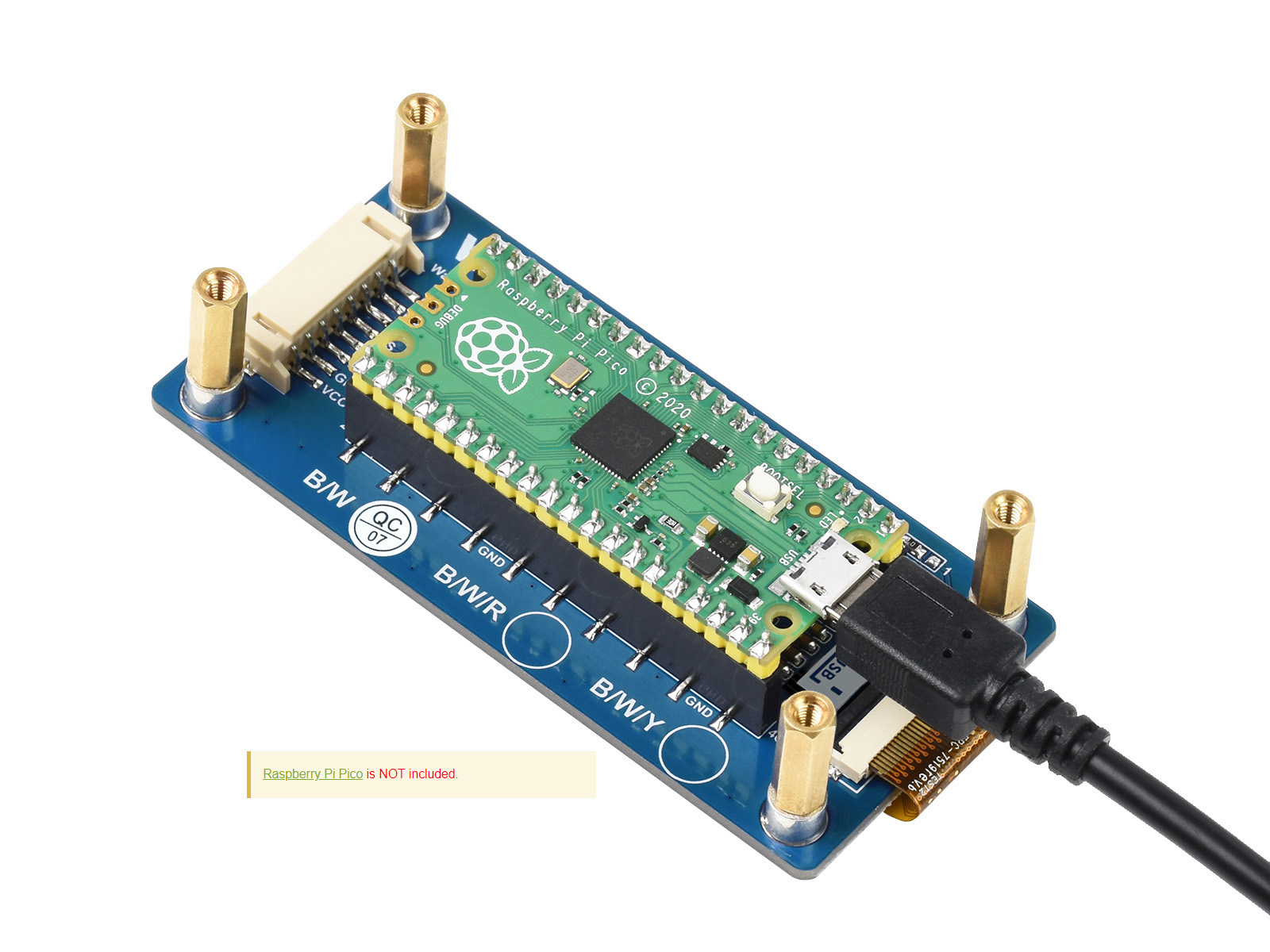 Waveshare Pico-ePaper-2.9,2.9i - Display Epaper 2.9 recensie en prijs