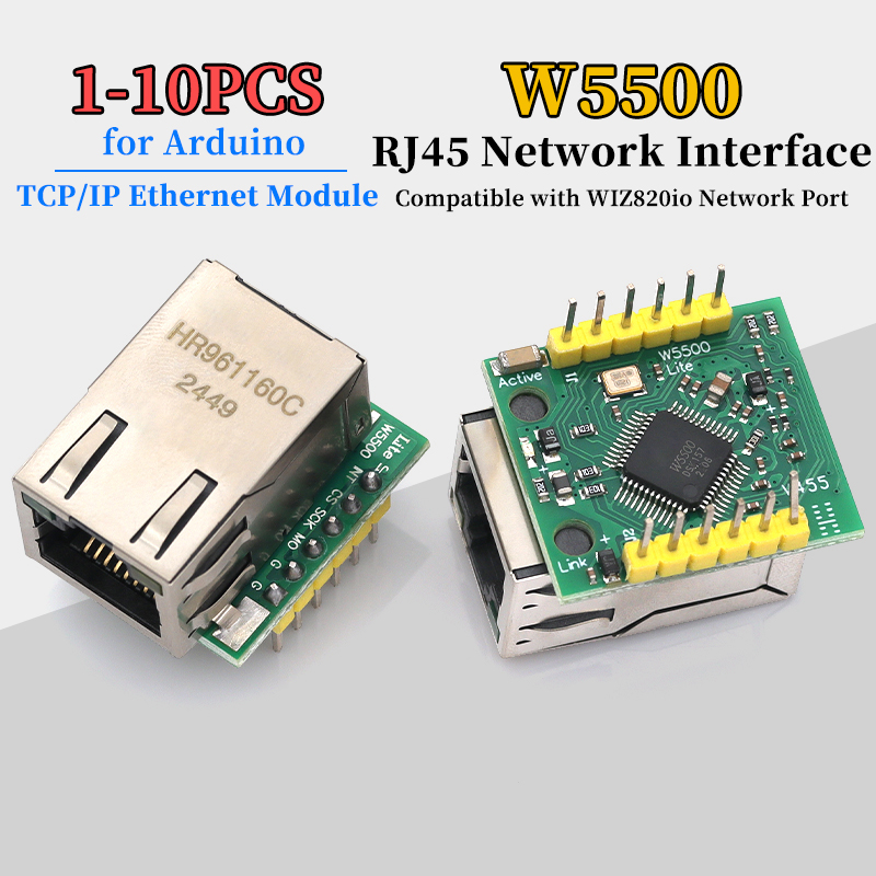 1/5/10 Stuks W5500 Module TCP/ - Ethernet Module W5500 recensie en prijs