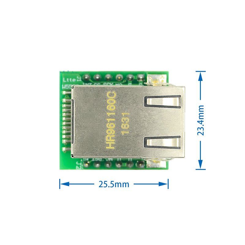 W5500 Chip USR-ES1 Gloednieuwe - Ethernet Module W5500 recensie en prijs