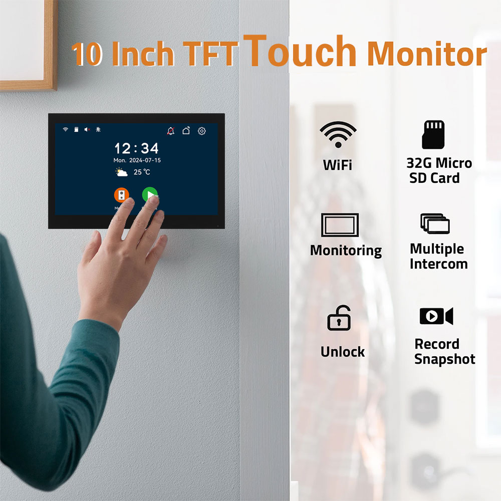 Tuya 1080P 5G Wifi 7/10 inch 2 - Smart Doorbell Wired recensie en prijs