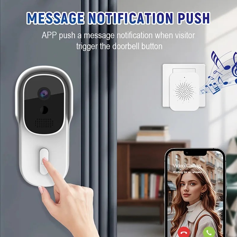 Wide View Tuya Smart Life APP  - Smart Doorbell Wired recensie en prijs