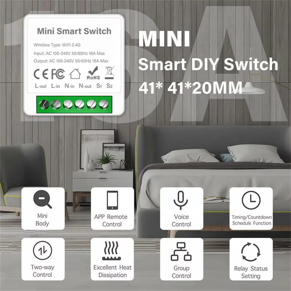 WiFi Zigbee3.0 Mini Smart Swit - Diy Home Automation Controller recensie en prijs