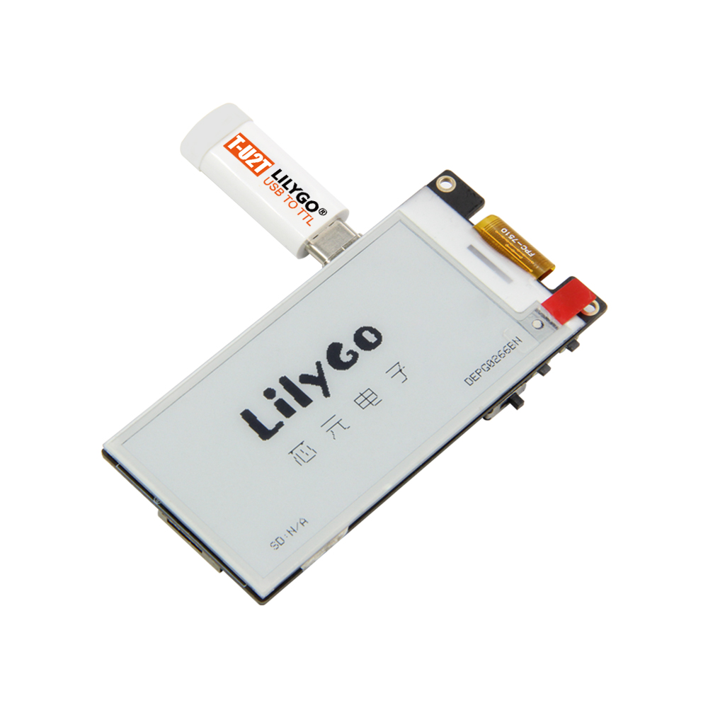 LILYGO® TTGO T5 2.66-Inch E-Pa - Home Automation Arduino recensie en prijs