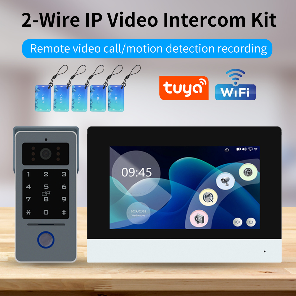 Tuya Wifi 7/10 Inch Video Inte - Smart Doorbell Wired recensie en prijs
