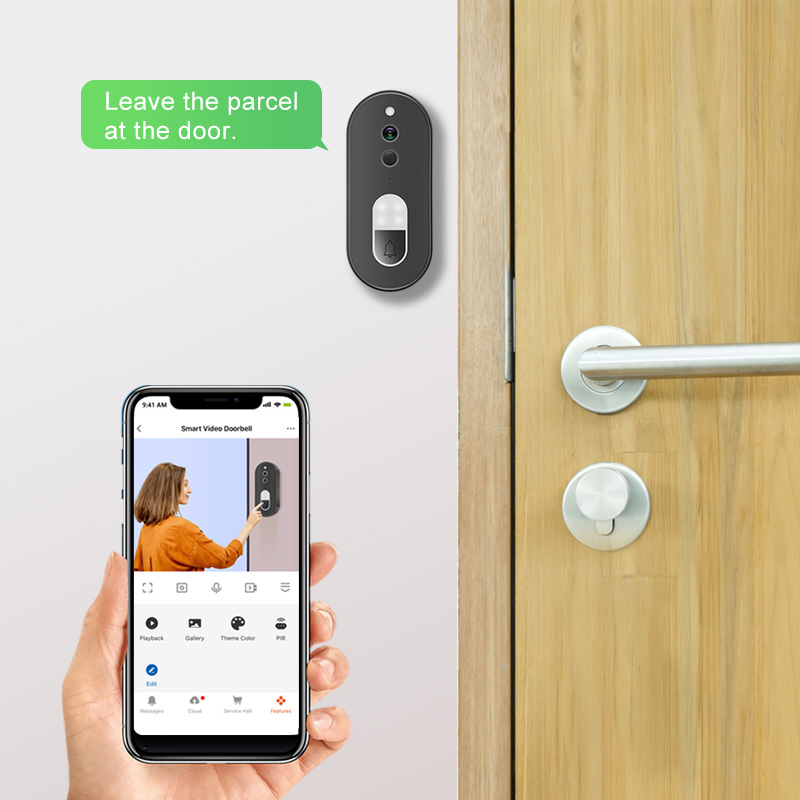 WiFi-videodeurbel werkt met Tu - Smart Doorbell Wired recensie en prijs