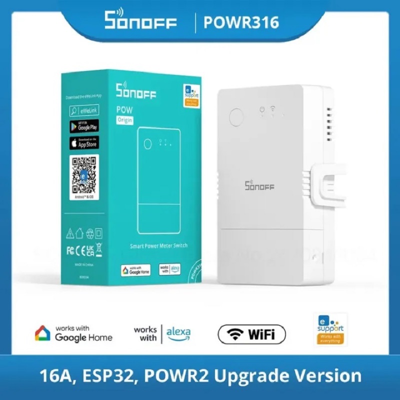SONOFF POW Oorsprong Powr316 I - Sonoff Basic Switch recensie en prijs