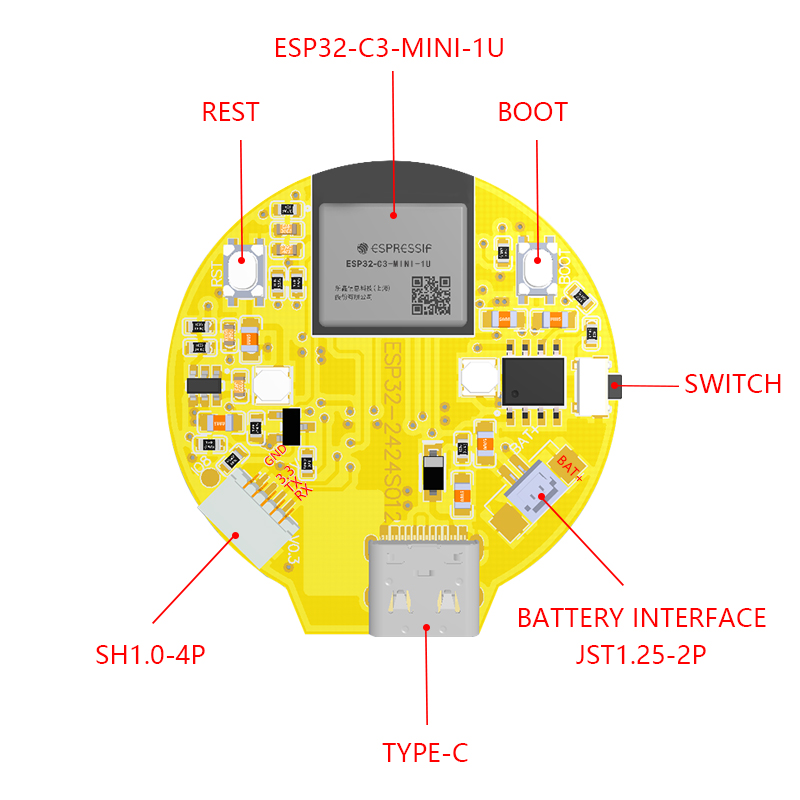 1.28 Inch Ips Smart Display Es - Home Automation Arduino recensie en prijs