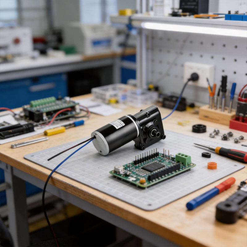 ZY7712Z 200W 12V 24V Borstelmo - Diy Automation Projects recensie en prijs